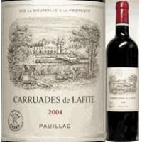 小拉菲 拉菲副牌2004年干红葡萄酒(Carruades De Lafite2004 )