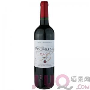 美景酒庄梅多克产区AOC干红葡萄酒2009(Château Beauvillage Medoc AOC)