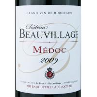 美景酒庄梅多克干红葡萄酒2009(Château Beauvillage Medoc2009)