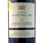 吉娜斯大帕斯堡波尔多特酿红葡萄酒(Chateau Grand Pascaud Bordeaux Supérieur )