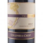 哥伦比亚山峰双藤梅洛红葡萄酒(Columbia Crest Two Vines Merlot)