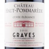 博莱德城堡波尔多格拉芙小产区干红葡萄酒2011（Chateau Haut-Pommarede）