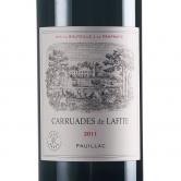 小拉菲2011年拉菲副牌红葡萄酒(Carruades De Lafite 2011)