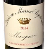 玛萨城堡玛歌村中级庄干红葡萄酒2014(Chateau Marsac Seguineau)