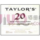 泰来特选二十年钵酒( Taylor's 20 year Old Tawny)