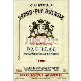 都卡斯庄园红葡萄酒2008（Chateau Grand Puy Ducasse）