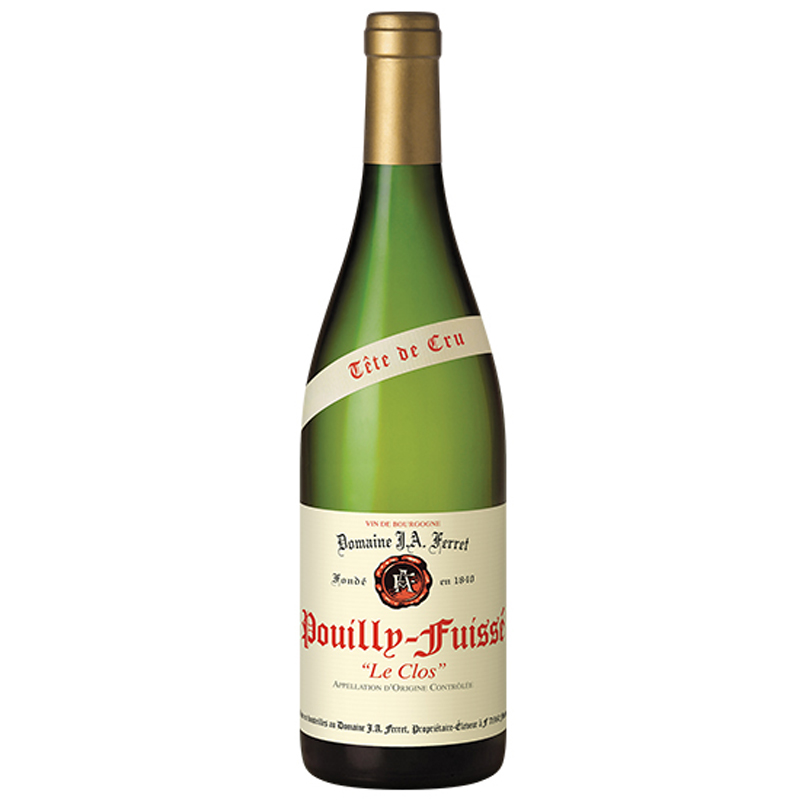 费瑞庄园葡园普依富赛干白葡萄酒（Domaine Ferret Pouilly-Fuissé Tête de Cru 