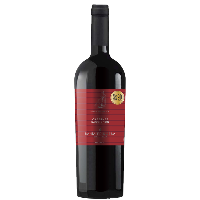 公主湾银帆精选赤霞珠干红葡萄酒(Velero Plateado Cabernet Sauvignon Bahia Princesa Maule Valley)