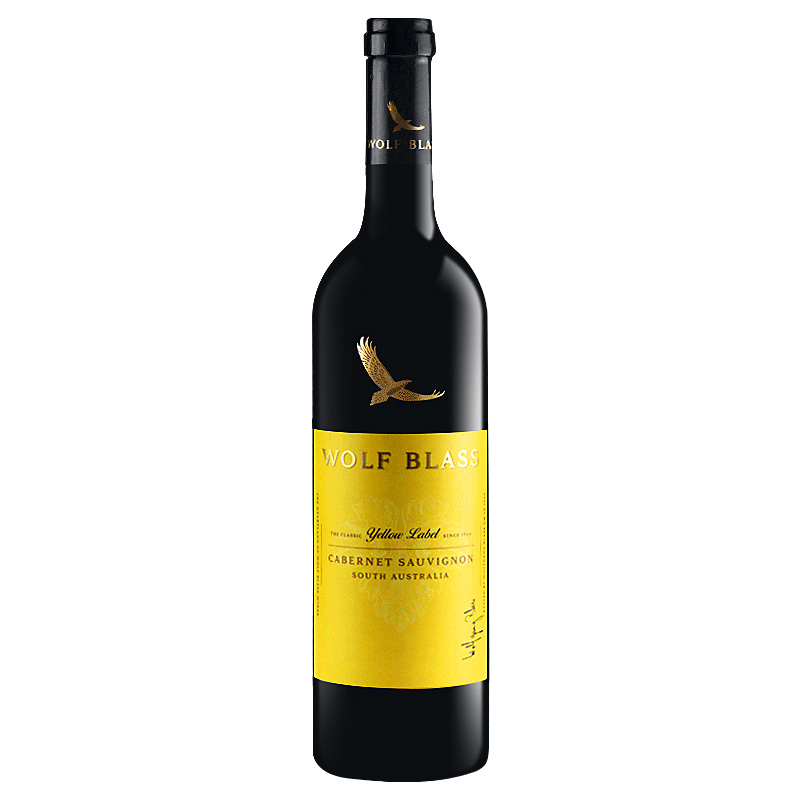 纷赋（禾富）黄牌赤霞珠红葡萄酒(Wolf Blass Yellow Label Cabernet Sauvignon 