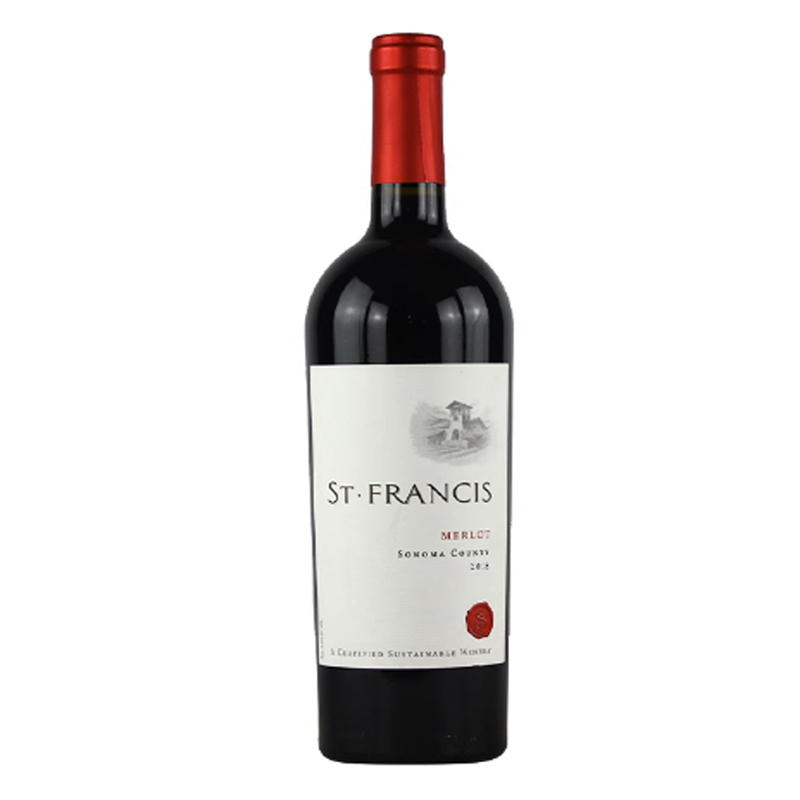 圣弗朗西丝梅洛红葡萄酒(St.Francis Merlot)