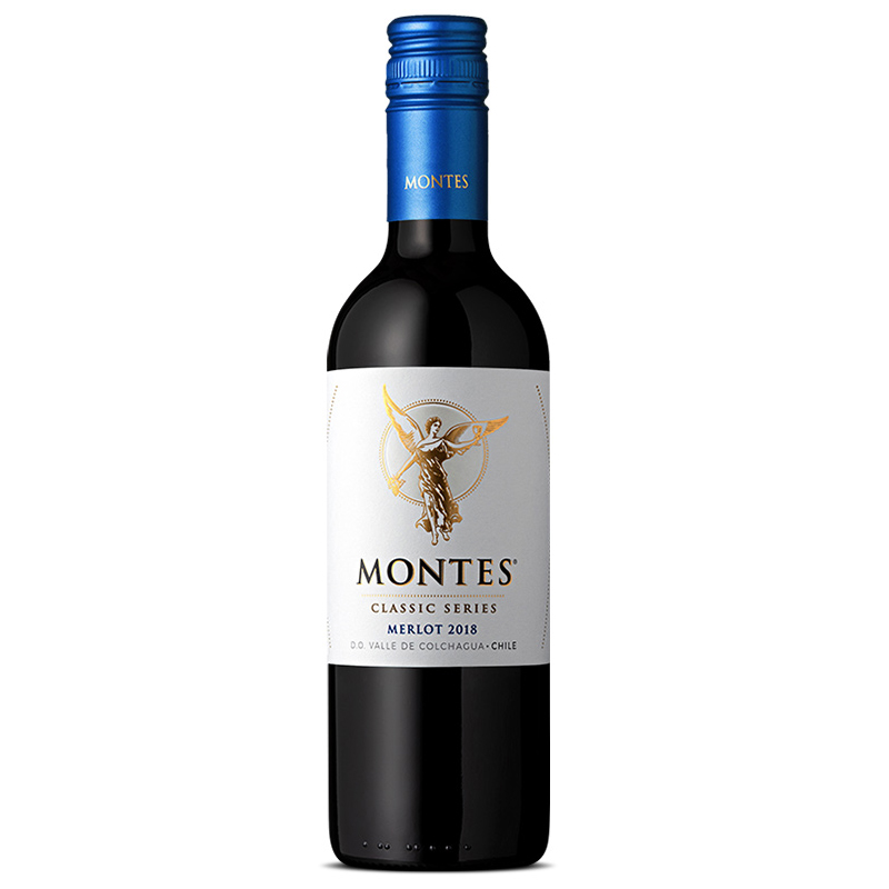 蒙特斯迷你天使系列梅洛干红葡萄酒375ml（Montes Gold Merlot375ml）