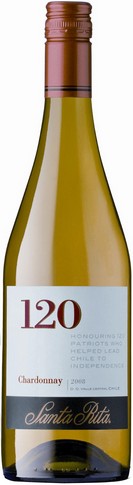 桑塔丽塔120莎当妮干白葡萄酒,葡萄酒,红酒,酒圈网