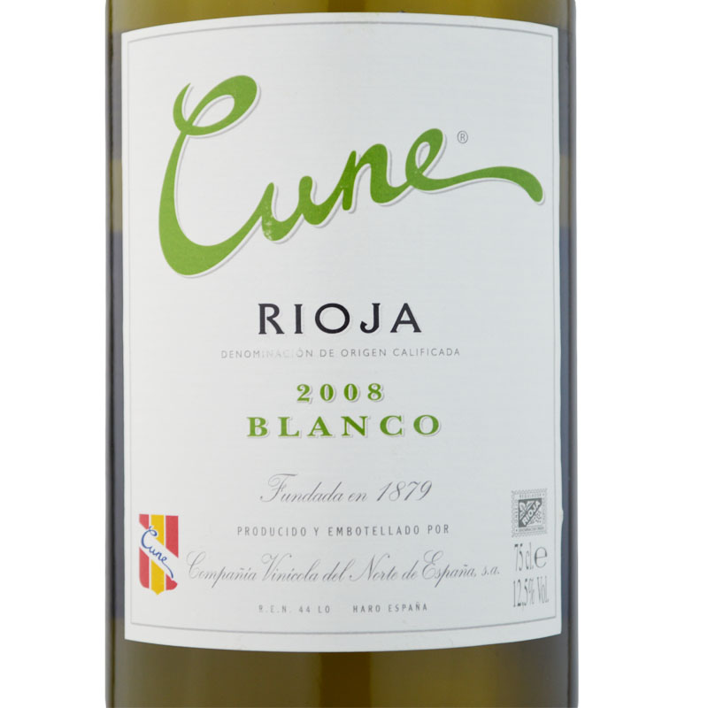 喜悦白葡萄酒(cune blanco macabeo)